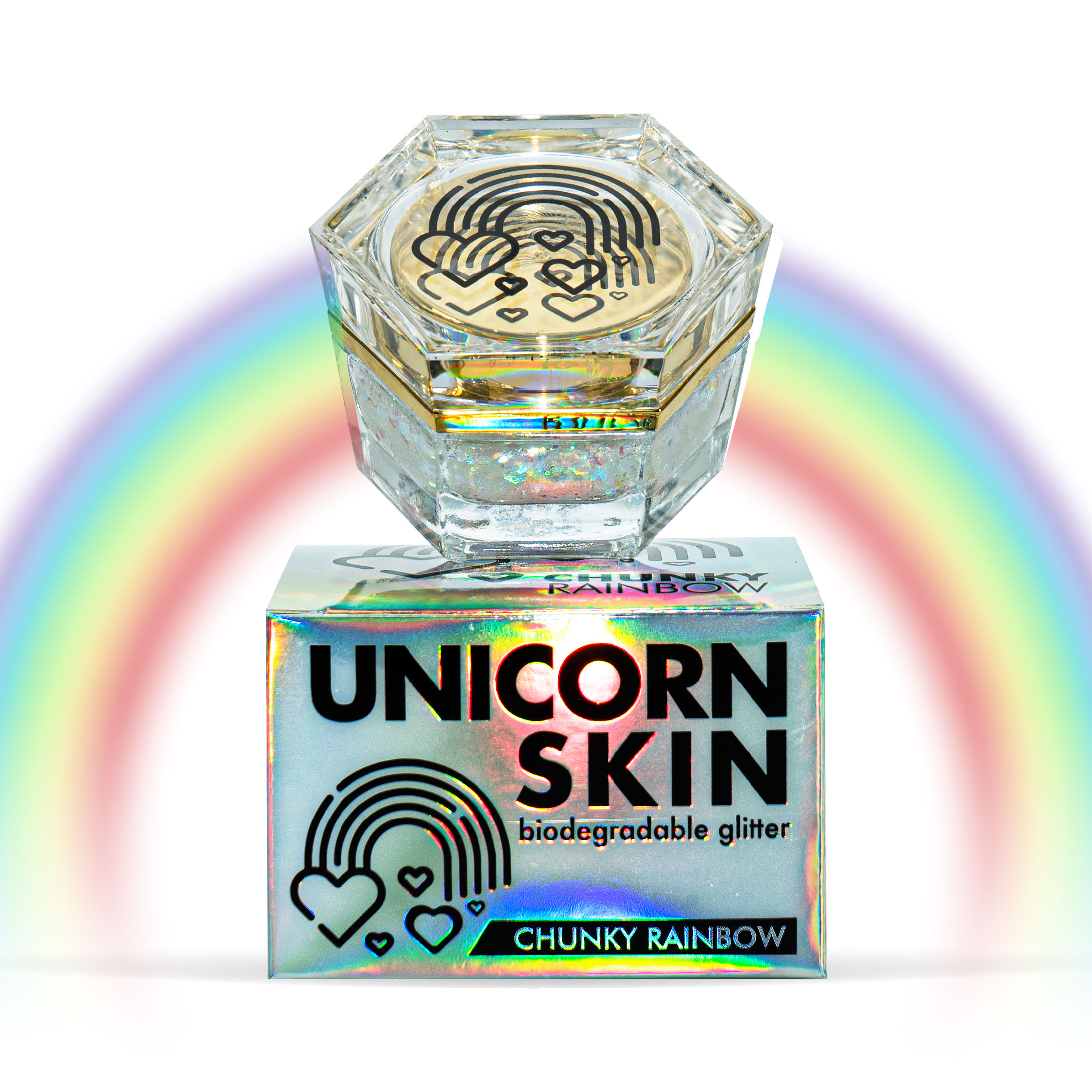 Chunky Rainbow Unicorn Skin - Embrace Your True Colors!