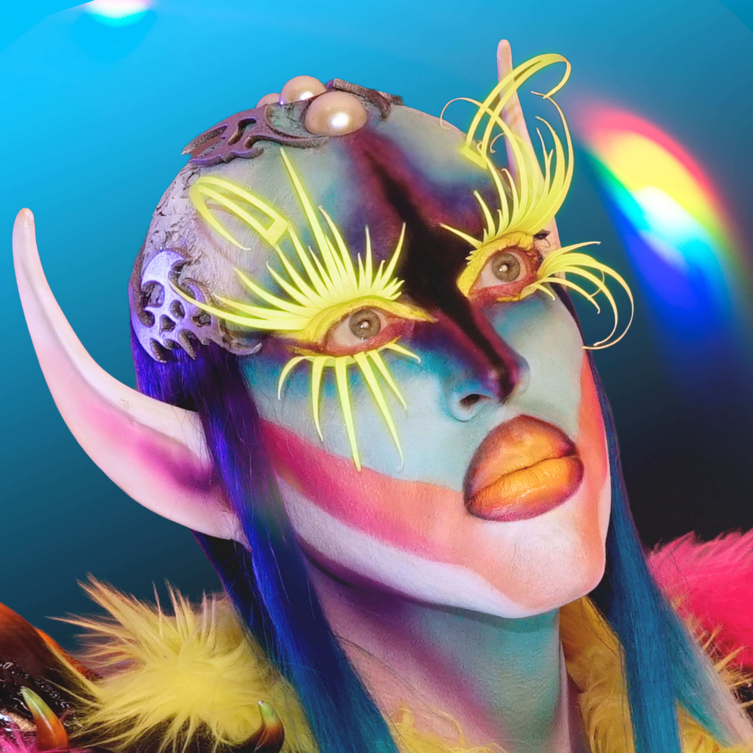 ALARMING UV Yellow Mega Whip & Extra Long Ultimate Accent Lashes - Image 5