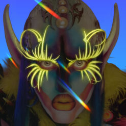 ALARMING UV Yellow Mega Whip & Extra Long Ultimate Accent Lashes